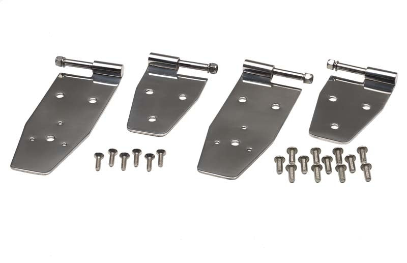 

Kentrol 30469 - KEN30469 - Kentrol 94-95 Jeep Wrangler YJ Hardtop Door Hinge Set 4 Pieces - Polished Silver - Shipped in Europe - Tuningsupply.com
