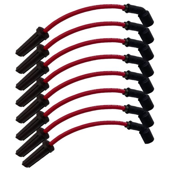 Granatelli 99-23 GM 6.0L/6.2L LS2/LS3/LSA/LS7/LS9 Cars Hi-Perf Coil-Near-Plug Wire Conn Kit - Red-tuningsupply.com