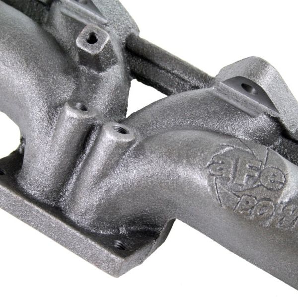 aFe Power BladeRunner Ductile Iron Exhaust Manifold 98.5-02 Dodge Diesel Trucks L6-5.9L (td)-tuningsupply.com