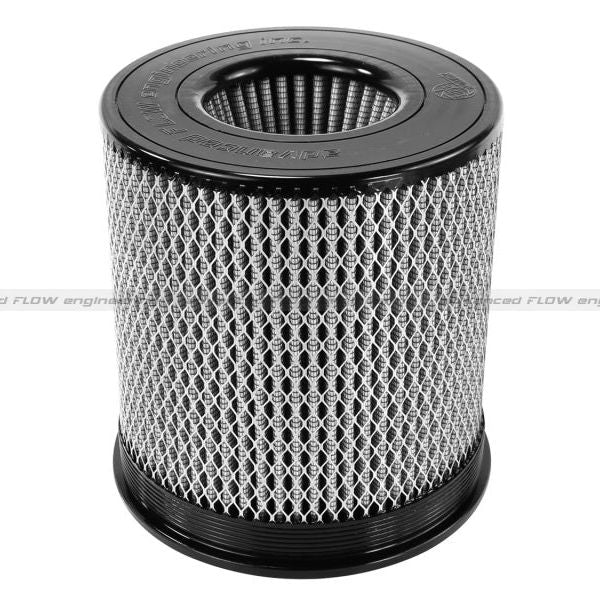 aFe MagnumFLOW Air Filter Pro DRY S 6in Flange x 8 1/8in Base/Top (INV) x 9in H-tuningsupply.com