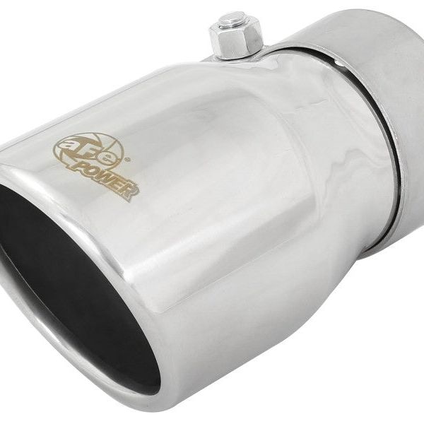 aFe MACH Force-Xp Axle-Back Exhaust System w/Polished Tip 18-20 Jeep Wrangler L4-2.0T / V6-3.6L-tuningsupply.com