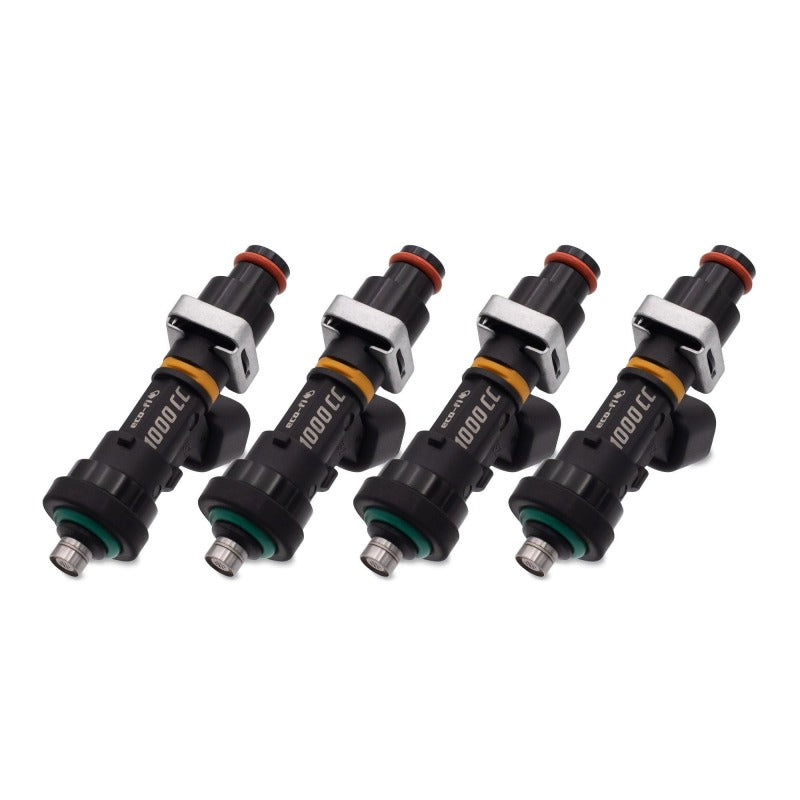 BLOX Racing Eco-Fi Street Injectors 1000cc/min w/1in Adapter For Honda B/D/H Series - Set of 4-tuningsupply.com