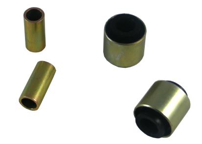 

Whiteline W63395 - WHLW63395 - Whiteline Plus 9/98-8/09 Subaru Legacy / 9/98-8/09 Outback Rear C/A Lower Rear Inner Bushing Kit - Shipped in Europe - Tuningsupply.com
