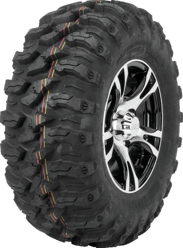 QuadBoss QBT446 Radial Utility Tire - 25x10R12 8Ply