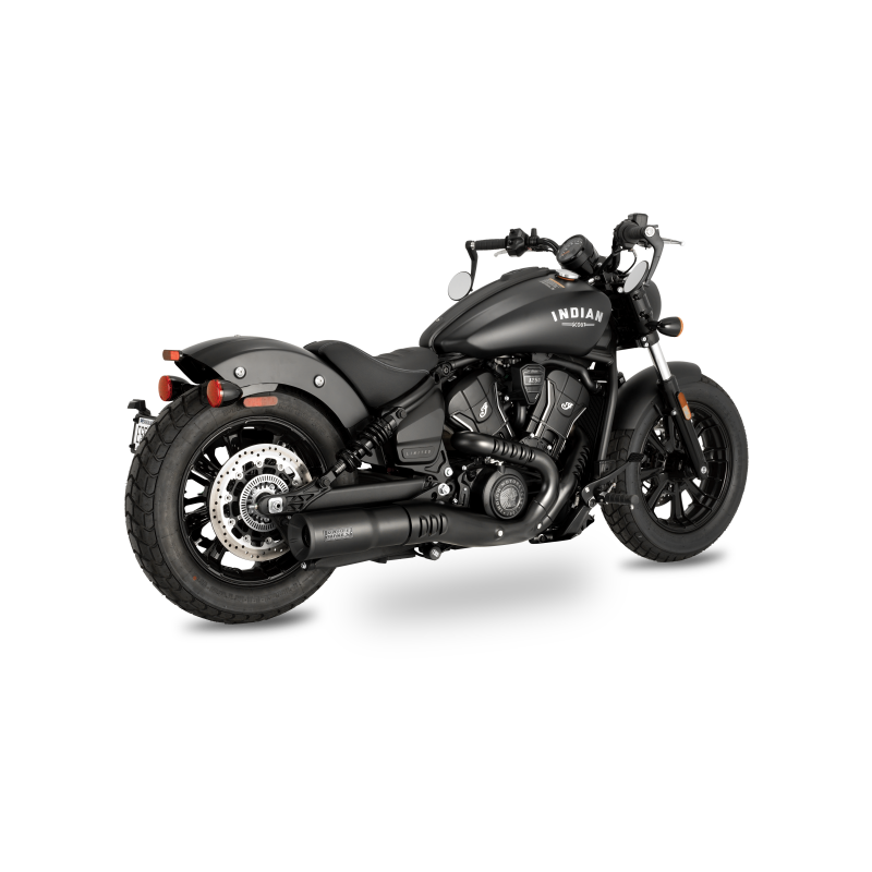 

Vance and Hines 48627 - VAH48627 - Vance & Hines 2025 Indian Scout Hi-Output Black Slip-On Exhaust - Shipped in Europe - Tuningsupply.com
