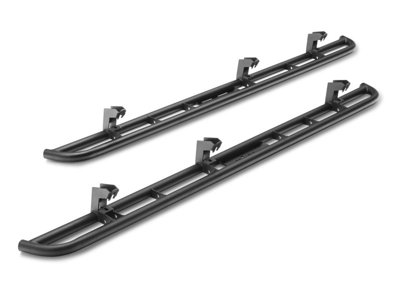 

N-Fab T154RKRCC - NFBT154RKRCC - N-Fab RKR Rails 16-17 Toyota Tacoma Double Cab - Tex. Black - 1.75in - Shipped in Europe - Tuningsupply.com
