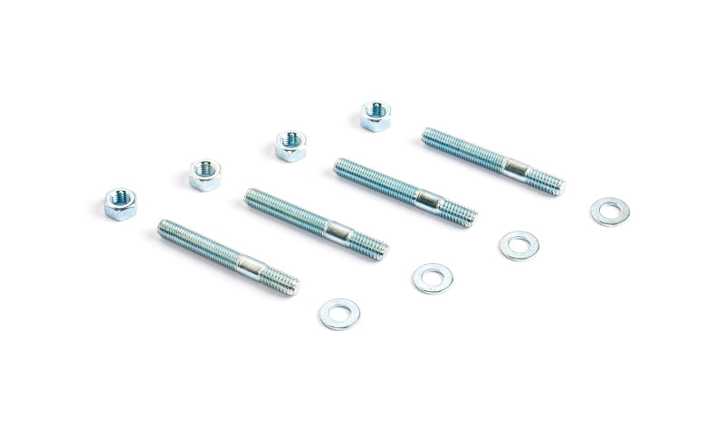 Cometic Carburetor Studs 2 1/2in Zinc Plated - Set of 4 With Washers and Nuts-tuningsupply.com