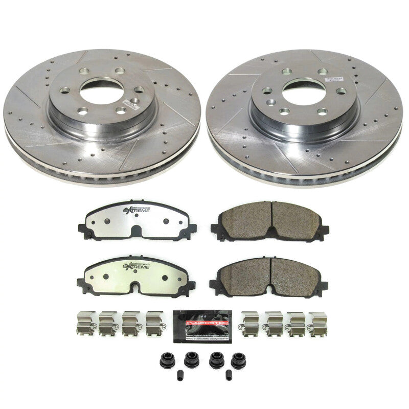 

PowerStop K8741-36 - PSBK8741-36 - Power Stop 21-22 Chevrolet Colorado Front Z36 Truck & Tow Brake Kit - Shipped in Europe - Tuningsupply.com
