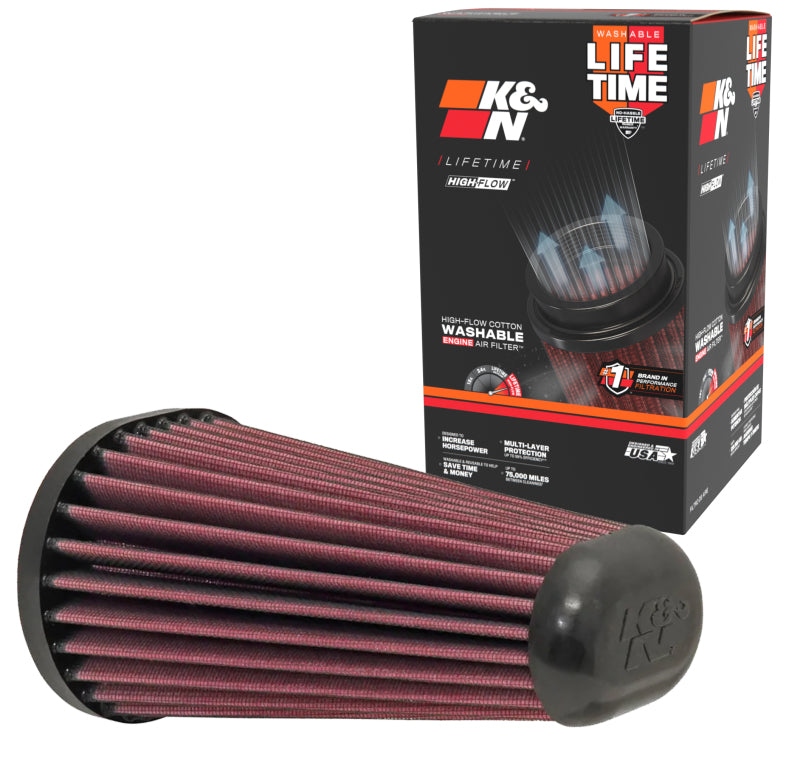 

K&N Engineering E-0666 - KNNE-0666 - K&N Replacement Unique Oval Tapered Air Filter for Porsche 13-14 Boxster/2014 Cayman 2.7L/3.4L H6 - Shipped in Europe - Tuningsupply.com
