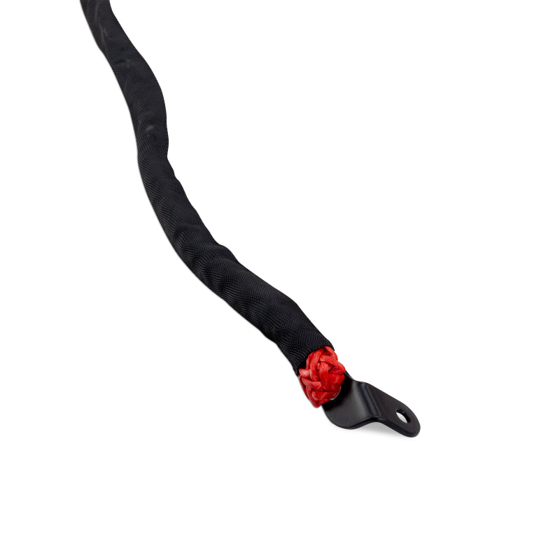 Borne Off-Road Winch Hook - 3/8in Rope - Hand Strap - Red-tuningsupply.com