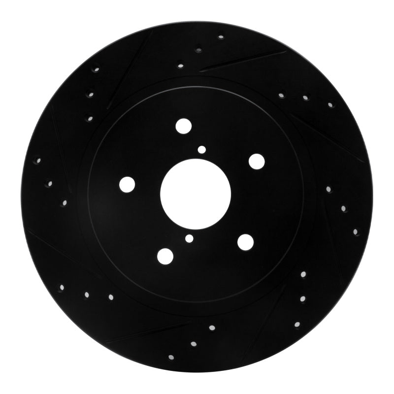 

R1 Concepts 633-13028L - RNC633-13028L - R1 15-25 Subaru Outback Rear Left Drilled & Slotted Black Brake Rotor - Shipped in Europe - Tuningsupply.com
