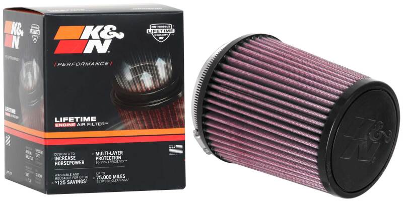 

K&N Engineering RU-4550 - KNNRU-4550 - K&N Universal Air Filter 4in Flange / 5-3/8in Base / 4-1/2in Top / 6in Height - Shipped in Europe - Tuningsupply.com
