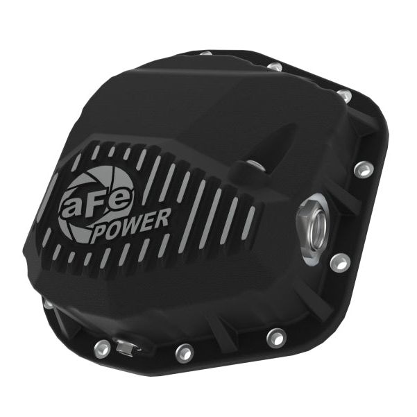 aFe 97-23 Ford F-150 Pro Series Rear Differential Cover Black w/ Machined Fins-tuningsupply.com