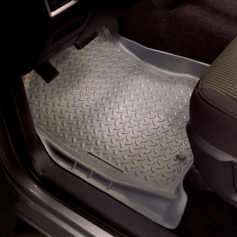 Husky Liners 02-09 Ford Explorer/03-05 Lincoln Aviator Classic Style Tan Floor Liners-tuningsupply.com