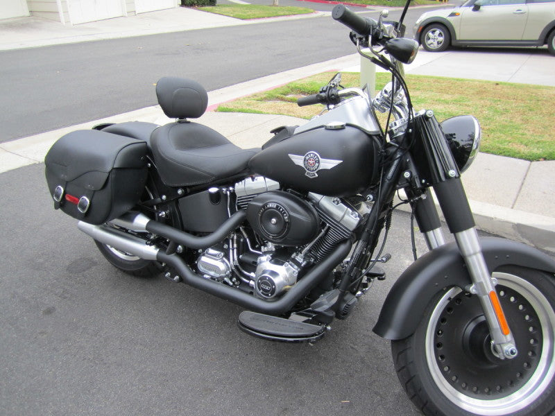 

Mustang Motorcycle 79530 - MMP79530 - Mustang 06-17 Harley Softail Wide Tire (200mm) Wide Touring Solo Seat w/Driver Backrest - Black - Shipped in Europe - Tuningsupply.com
