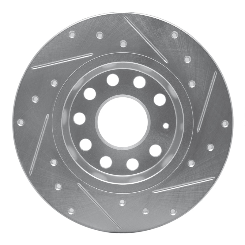 

R1 Concepts 631-74031L - RNC631-74031L - R1 05-25 Audi A3 Sportback E-Tron Rear Left Drilled & Slotted Silver Brake Rotor - Shipped in Europe - Tuningsupply.com
