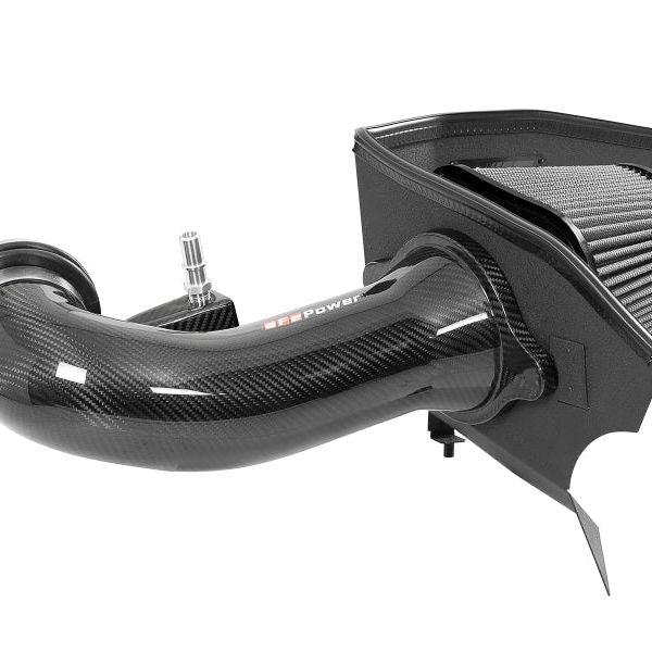 aFe 19-21 GM Trucks 5.3L/6.2L Track Series Carbon Fiber Cold Air Intake System W/ Pro Dry S Filters-tuningsupply.com