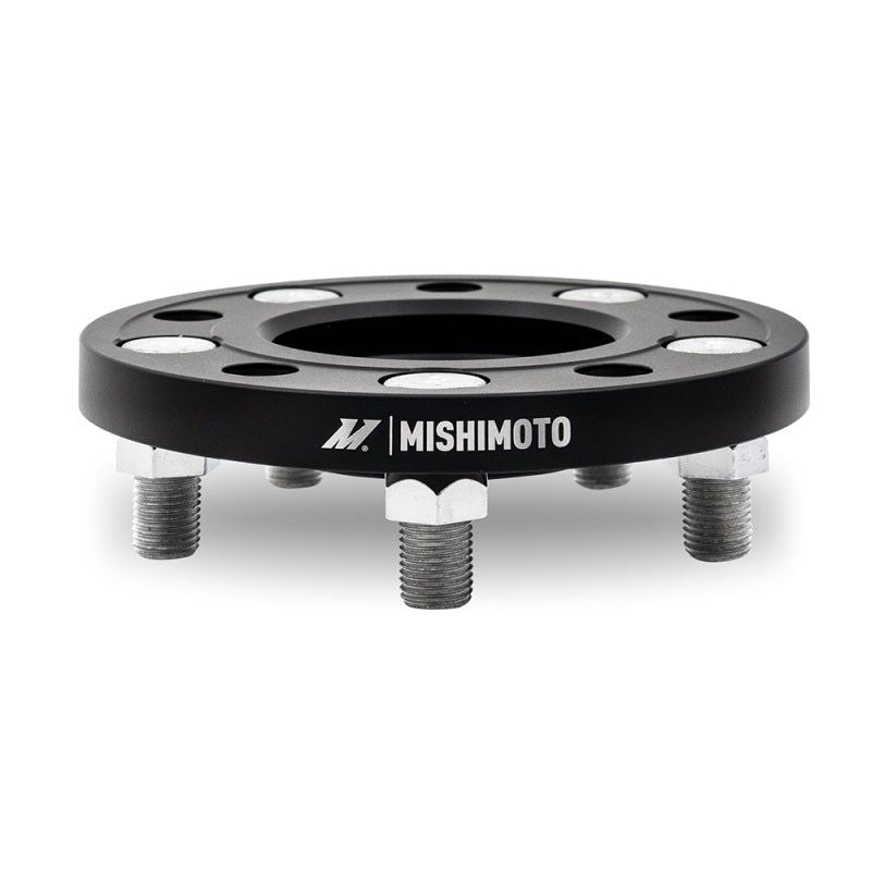 Mishimoto Wheel Spacers - 5x114.3 - 60.1 - 15 - M12 - Black-Wheel Spacers & Adapters-Mishimoto-MISMMWS-005-150BK-SMINKpower Performance Parts