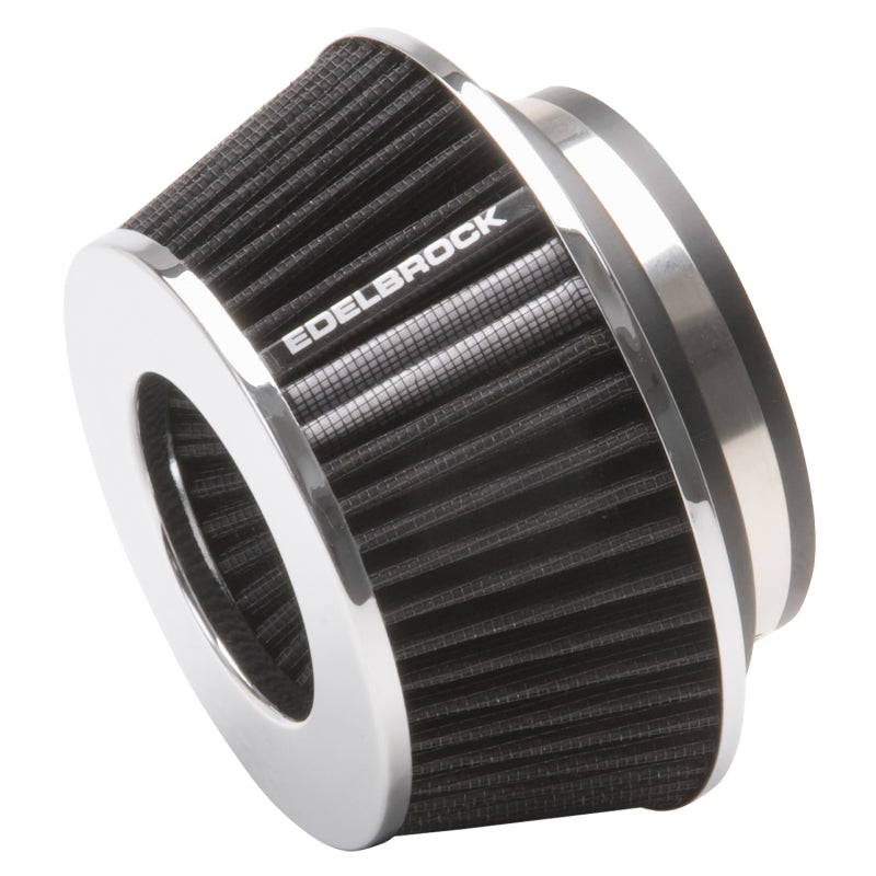

Edelbrock 43610 - EDE43610 - Edelbrock Air Filter Pro-Flo Series Conical 3 7In Tall Black/Chrome - Shipped in Europe - Tuningsupply.com
