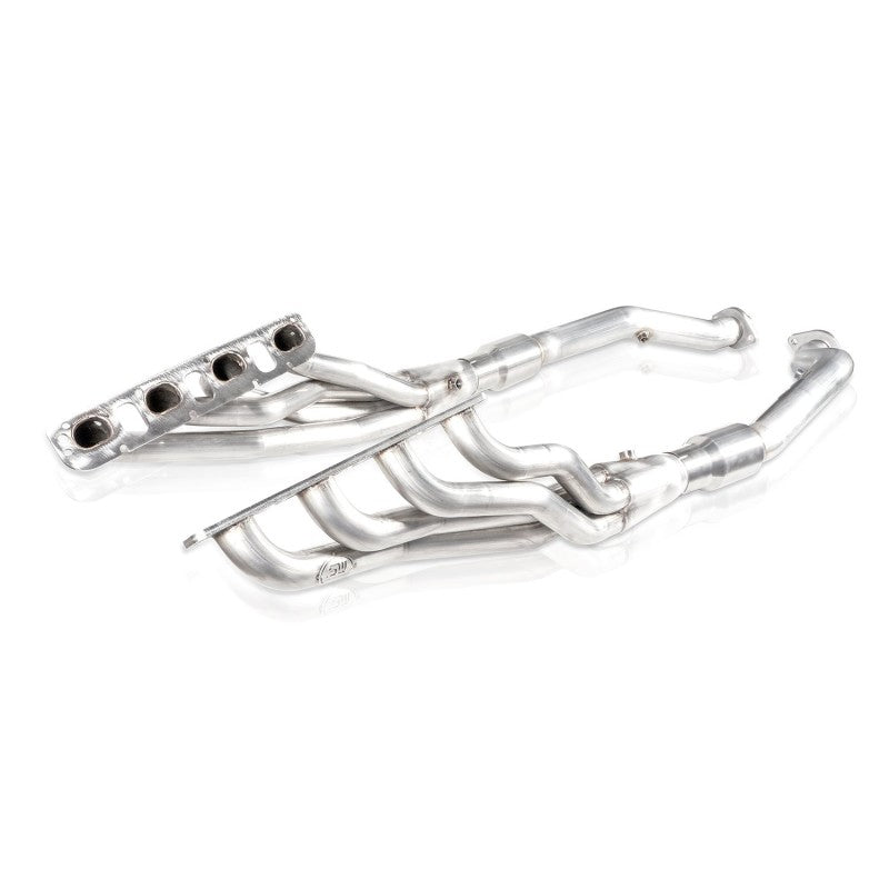 

Stainless Works  - SSWJEEP1862HCAT - Stainless Works 2018 Jeep TrackHawk 6.2L Headers 1-7/8in Primaries High-Flow Cats 3in Leads - Shipped in Europe - Tuningsupply.com
