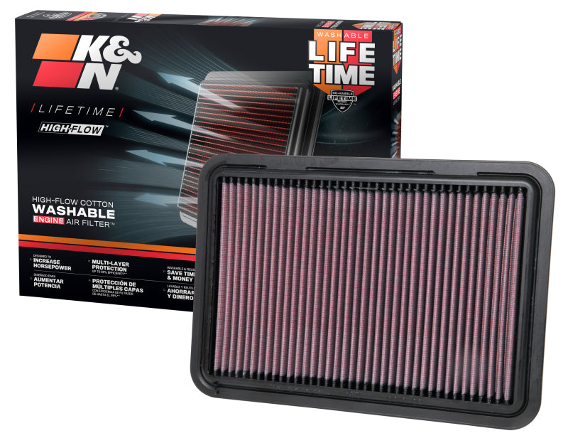 

K&N Engineering 33-3130 - KNN33-3130 - K&N 17-19 SUZUKI SWIFT V L4-1.4L F/I Drop In Air Filter - Shipped in Europe - Tuningsupply.com
