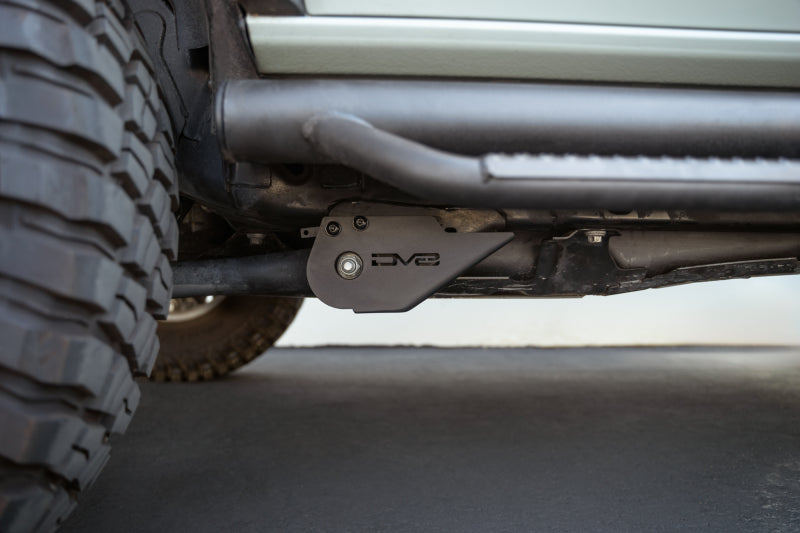 DV8 Offroad 2021 Ford Bronco Trailing Arm Skid Plates-tuningsupply.com