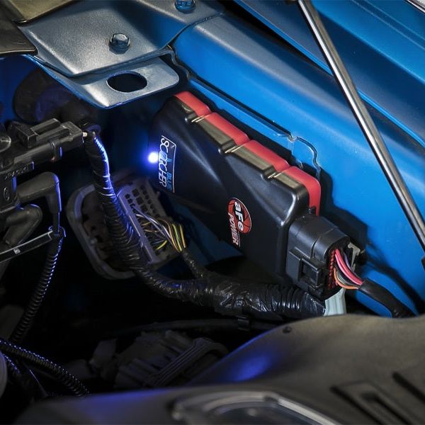 aFe Scorcher Blue Bluetooth Power Module 16-18 NIssan Titan XD V8-5.0L (td)-tuningsupply.com