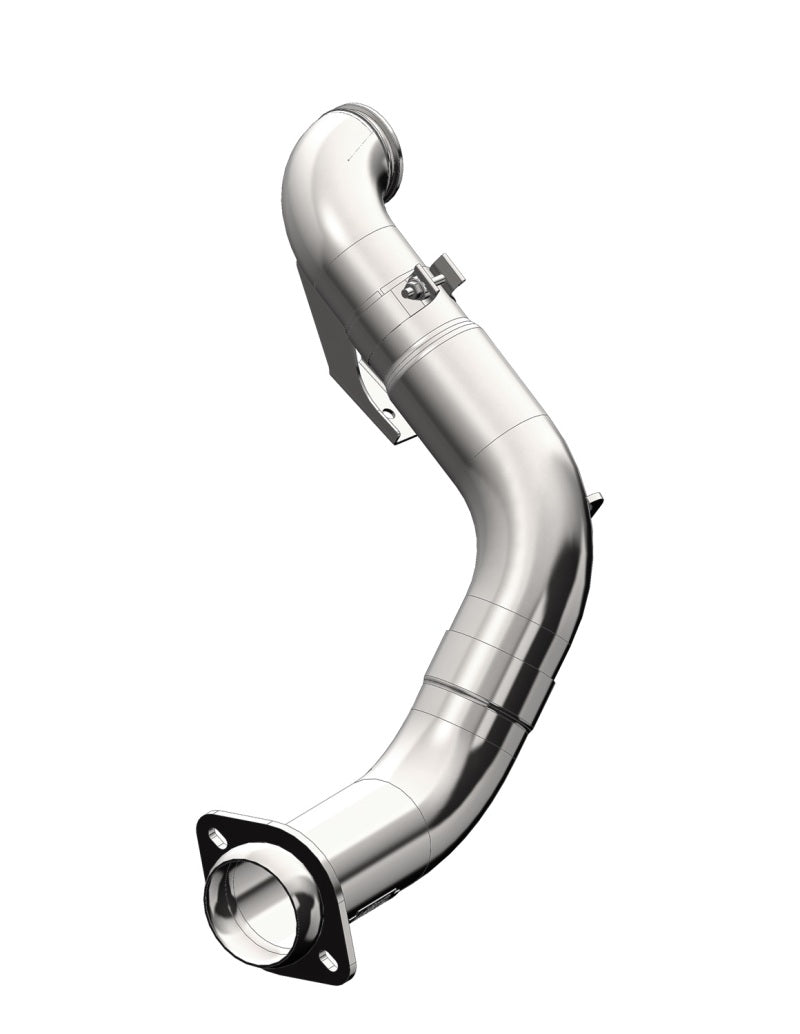 MBRP 2015 Ford 6.7L Powerstroke (Cab & Chassis Only) 4in Turbo Down-Pipe T409 Aluminized-tuningsupply.com