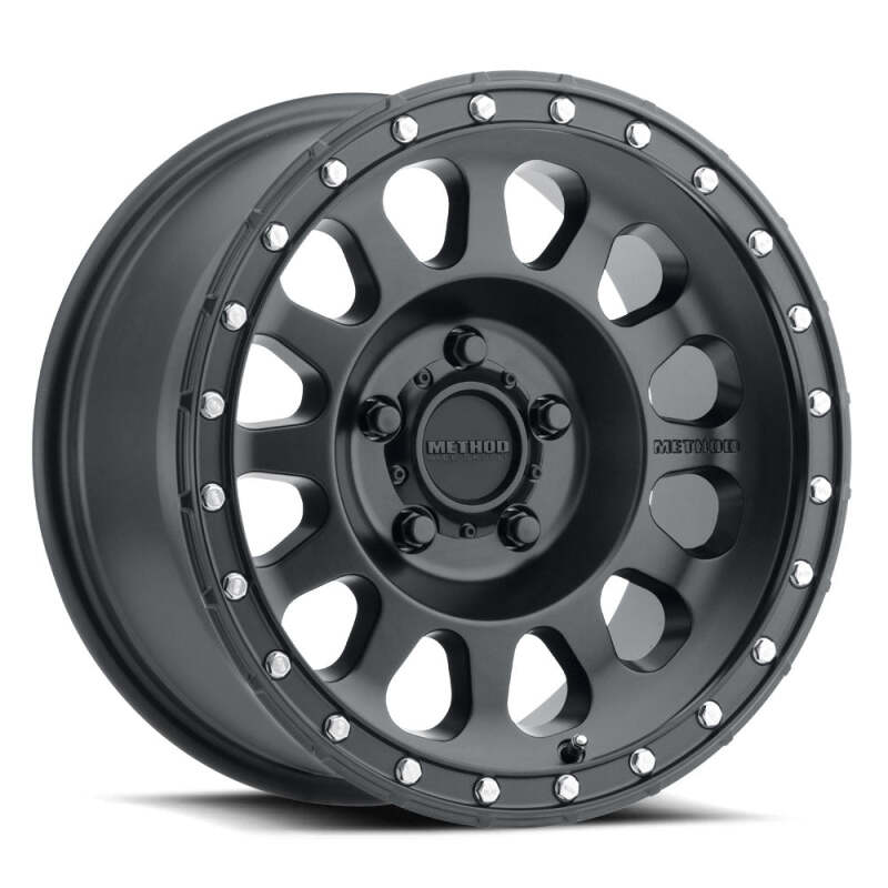 Method MR315 20x9 / 6x5.5 BP / 0mm Offset / 106.25mm CB Matte Black Wheel-tuningsupply.com