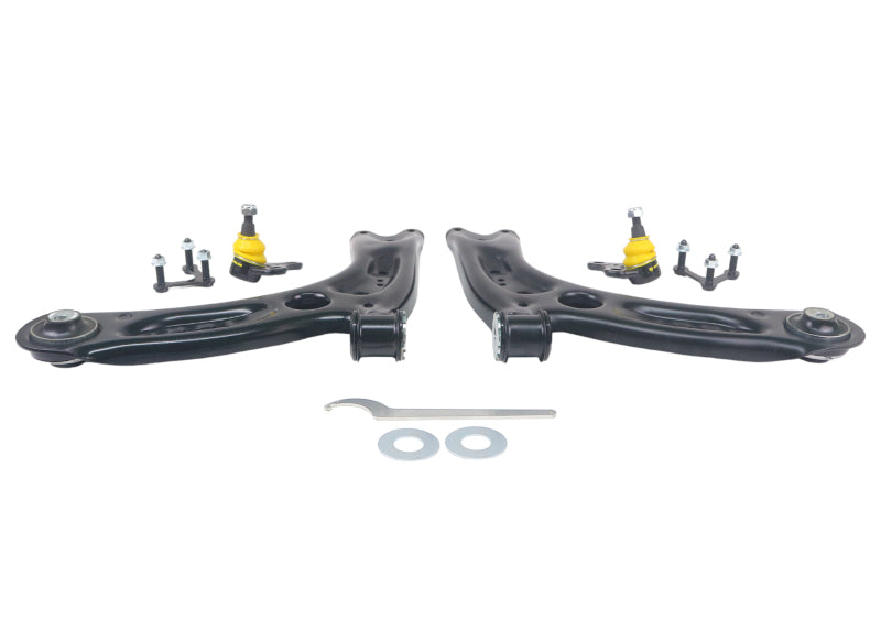 

Whiteline KTA386 - WHLKTA386 - Whiteline 2004+ Volkswagen Golf Front Lower Control Arm Assembly - Shipped in Europe - Tuningsupply.com

