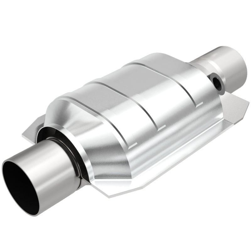 

Magnaflow 91035 - MAG91035 - MagnaFlow Universal Catalytic Converter 2.25 W/Single O2 Boss - Shipped in Europe - Tuningsupply.com

