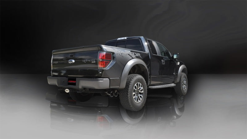 

CORSA Performance 14759BLK - COR14759BLK - Corsa 2011-2014 Ford F-150 Raptor 6.2L V8 133in Wheelbase Black Xtreme Cat-Back Exhaust - Shipped in Europe - Tuningsupply.com
