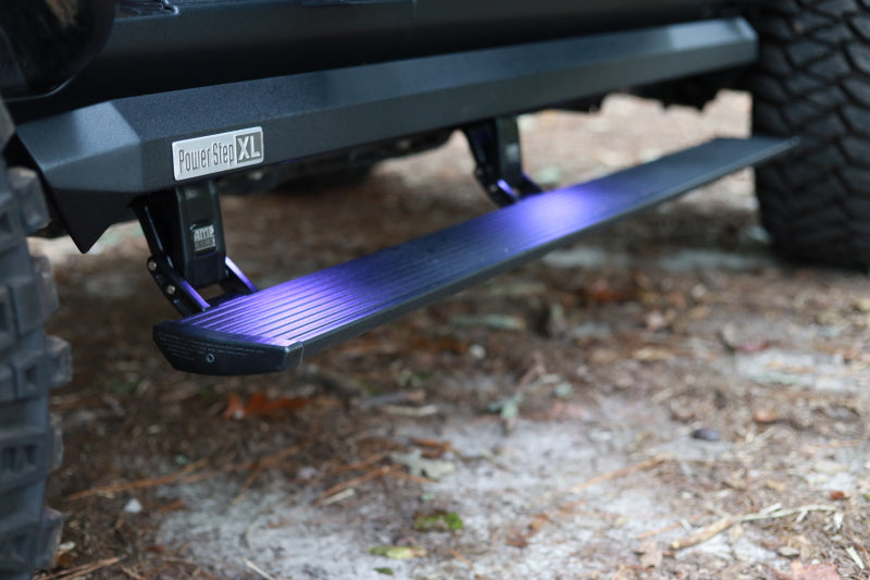 AMP Research 02-03 Ford F-250 Super Duty PowerStep XL - Black-tuningsupply.com