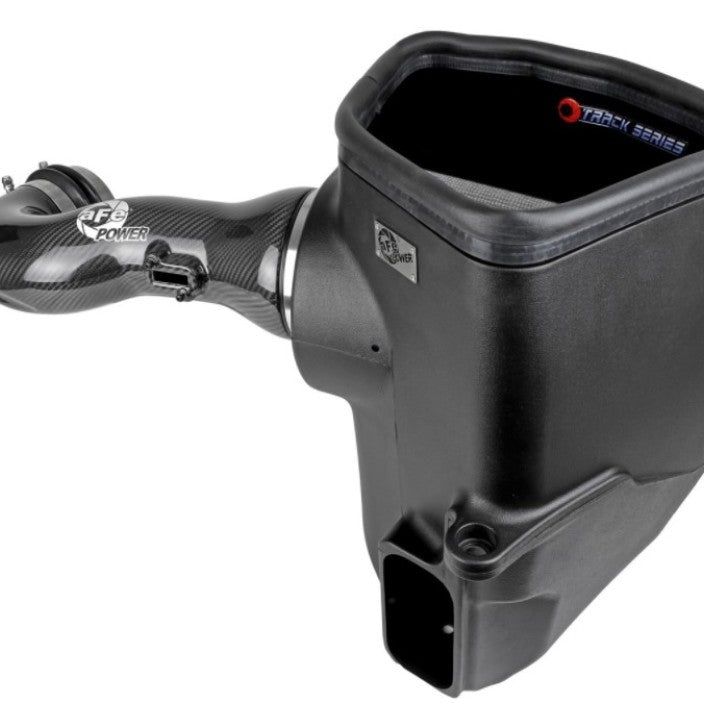 aFe 19-21 GM Trucks 5.3L/6.2L Track Series Carbon Fiber Cold Air Intake System W/ Pro Dry S Filters-tuningsupply.com