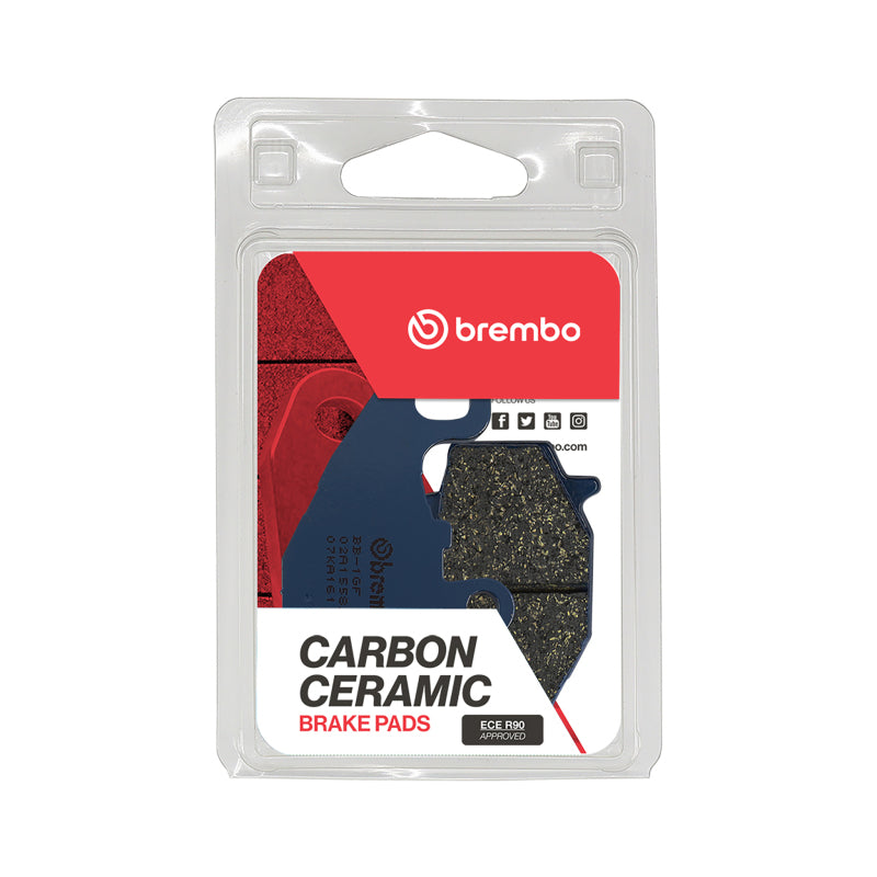 
  

Brembo OE 07KA1617 - BRE07KA1617 - Brembo OE Kawasaki ZX6-R Carbon Ceramic Brake Pads - Rear - Shipped in Europe - Tuningsupply.com

