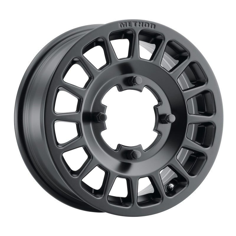 Method MR407 Bead Grip 15x6 / 5+1/51mm Offset / 4x136 / 100mm CB Matte Black Wheel-tuningsupply.com