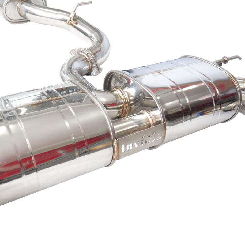 

Invidia HS22GFR8GV4RT - INVHS22GFR8GV4RT - Invidia 2022+ Volkswagen Golf R MK8 76mm R400 Valved Cat Back Exhaust Rolled TI Tips - Shipped in Europe - Tuningsupply.com
