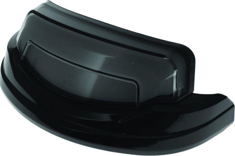 Kuryakyn Tracer Rear Fender Tip Light Gloss Black Smoke Lens-tuningsupply.com