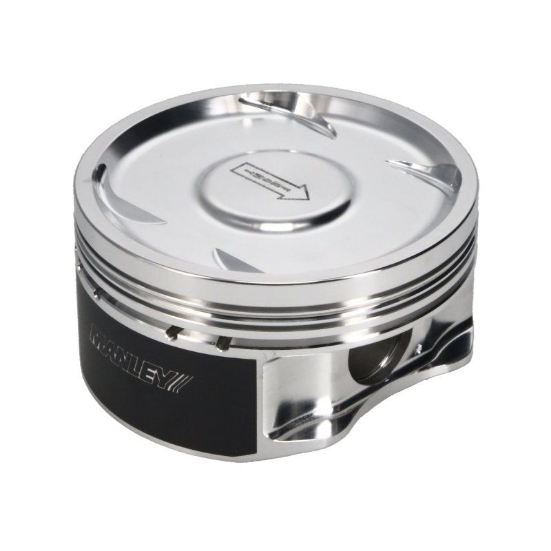 Manley Subaru EJ257 99.75mm +.25mm Bore 8.5:1 Dish Platinum Series Piston Set with Rings-tuningsupply.com