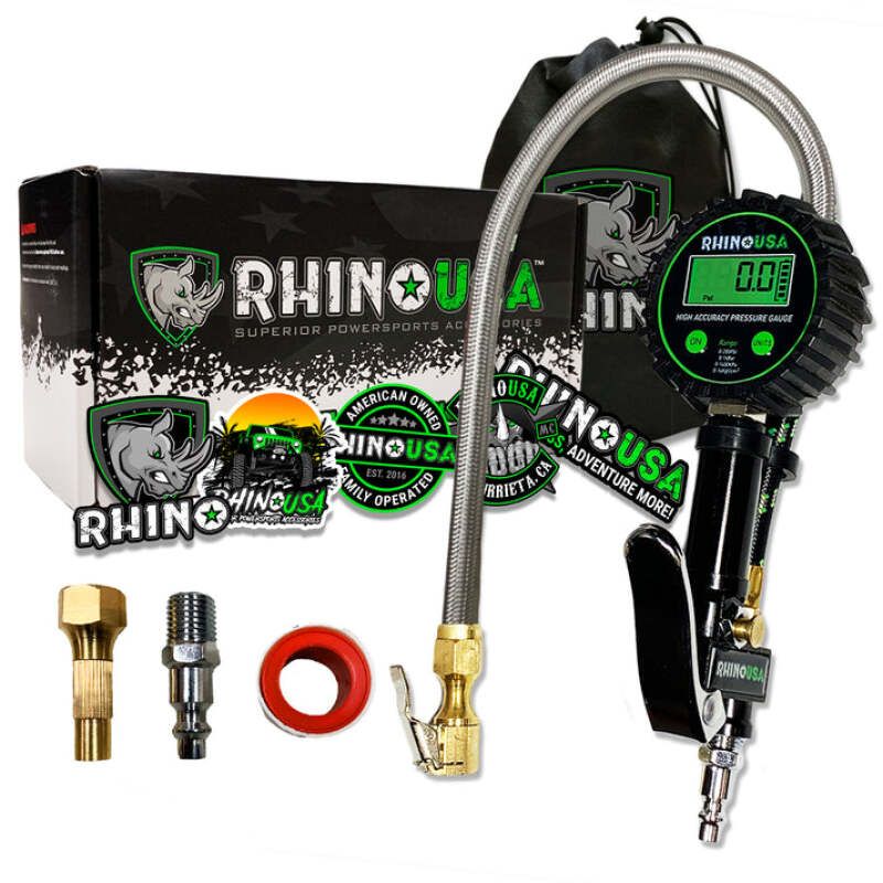 
  

Rhino USA RGAUGE-0200 - RSARGAUGE-0200 - Rhino USA 200 Psi Digital Tire Inflator Gauge - Shipped in Europe - Tuningsupply.com

