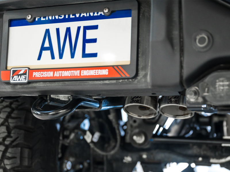 

AWE Tuning 3025-31327 - AWE3025-31327 - AWE Tuning 22-24 Ford Bronco Raptor 4WD Dual BashGuards Cat-Back SwitchPath Exhaust (No Tips) - Shipped in Europe - Tuningsupply.com
