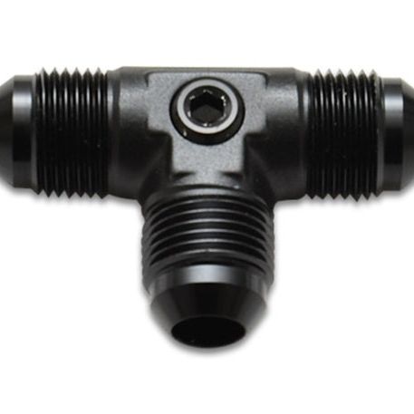 Vibrant -8AN to -8AN Male Tee Adapter Fitting with 1/8in NPT Port-Fittings-Vibrant-VIB16548-SMINKpower Performance Parts