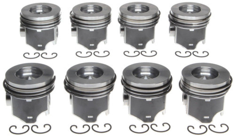 Mahle OE Cms 102mm/4.017 Bore ISB OE 3970192 Bare 05-08 17.1:1 CR Vin C Piston Set (Set of 6)-tuningsupply.com