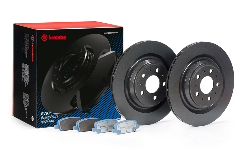 Brembo OE 17-21 Tesla Model 3/20-21 Model Y EV Brake Kit - Rear-tuningsupply.com