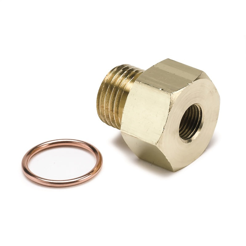 Autometer Metric Oil Pressure Adapter - 1/8in NPT to M16x1.5-tuningsupply.com