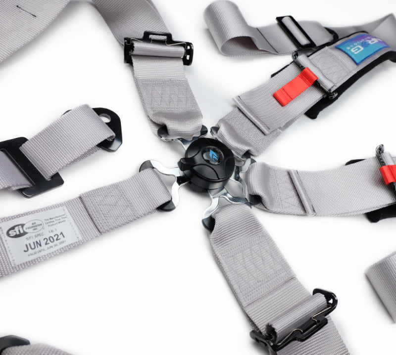

NRG SBH-B6PCSL - NRGSBH-B6PCSL - NRG 5PT 3in. Seat Belt Harness / Cam Lock - Silver - Shipped in Europe - Tuningsupply.com
