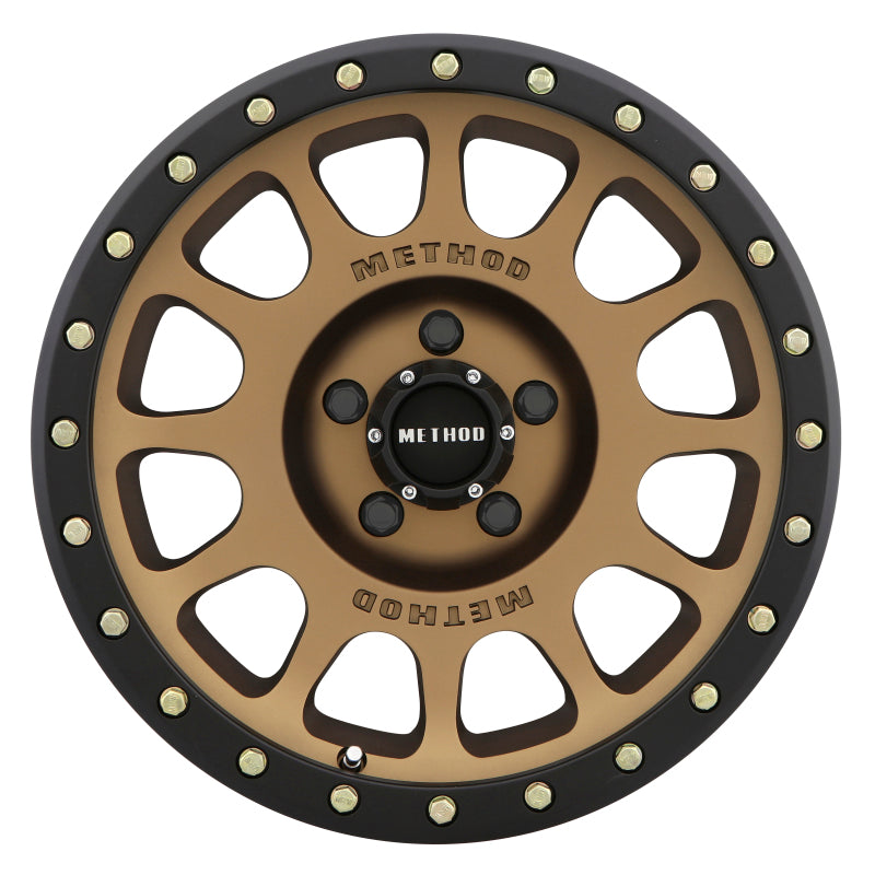 
  

Method Wheels MR30578558900 - MRWMR30578558900 - Method MR305 NV 17x8.5 0mm Offset 5x150 116.5mm CB Method Bronze/Black Street Loc Wheel - Shipped in Europe - Tuningsupply.com

