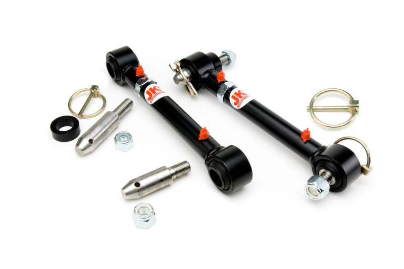 JKS Manufacturing Jeep Wrangler JK Quicker Disconnect Sway Bar Links 0-2in Lift-tuningsupply.com