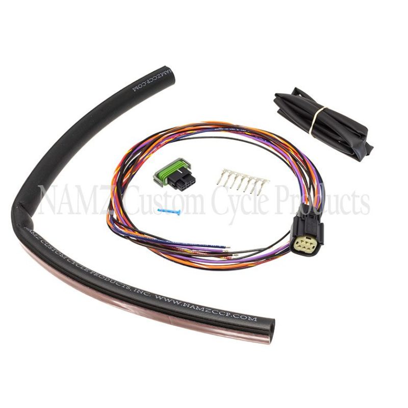 NAMZ 10-13 Road/Street Glide Plug-N-Play Rear Fender Harness (Incl. 6-Pos Molex w/12-Pos Fascia Con)-tuningsupply.com