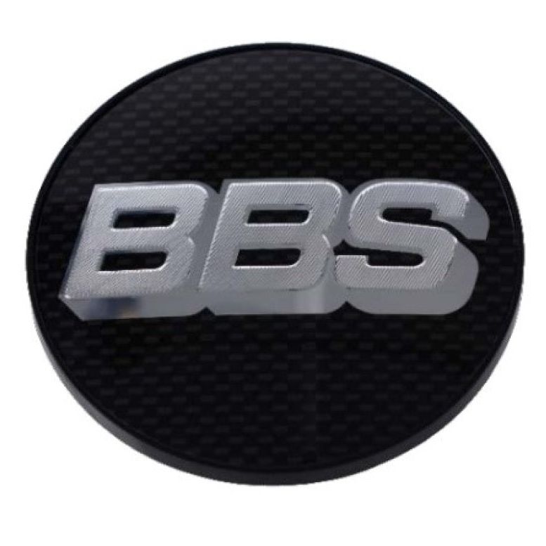 BBS Center Cap 56mm Carbon/Silver-tuningsupply.com